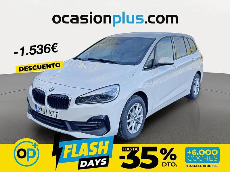 Blanco Usado 2019 BMW 216 Gran Tourer Monovolumen | 16.900 € (Precio justo) - Imagen 1/4