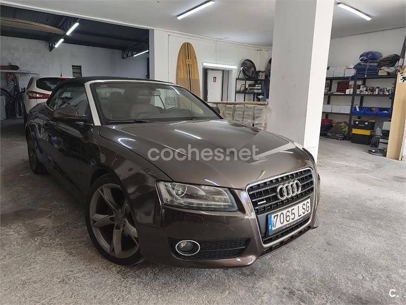 Usado Audi A5 Cabriolet 240 CV (176 kW) 2009 Marrón Descapotable