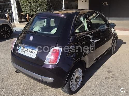 Usado Fiat 500 Lounge 69 CV (50 kW) 2013 Negro Berlina