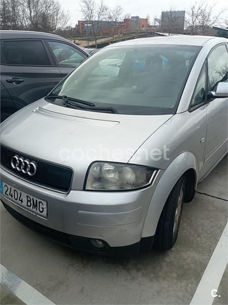 Usado Audi A2 75 CV (55 kW) 2001 Gris / plata Utilitario