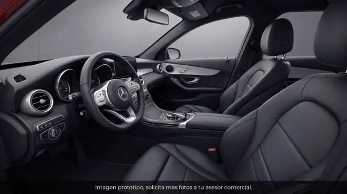 Usado Mercedes GLC220 194 CV (142 kW) 2021 Burdeos SUV