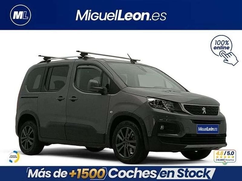 Usado Peugeot Rifter Allure 131 CV (96 kW) 2019 Gris Monovolumen