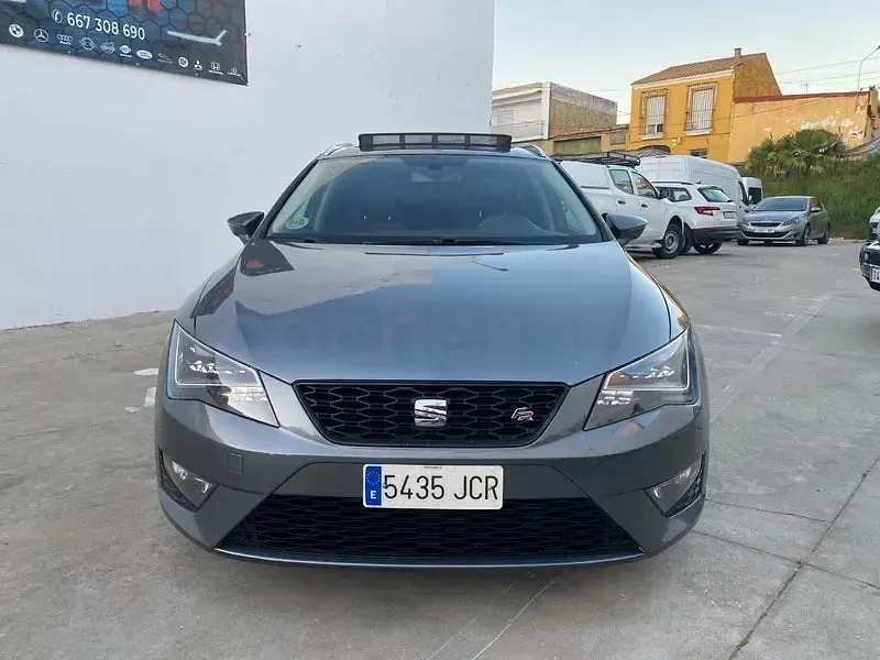 Brugt Seat Leon FR 150 HK (110 kW) 2015 Grå Stationcar