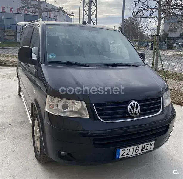 Usado VW Multivan 174 CV (127 kW) 2008 Negro Monovolumen
