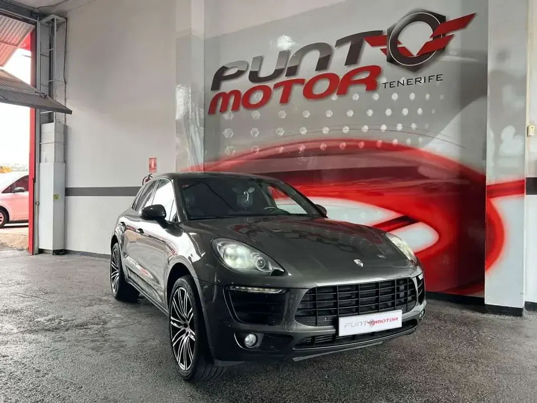Usado Porsche Macan S 258 CV (189 kW) 2015 Gris SUV