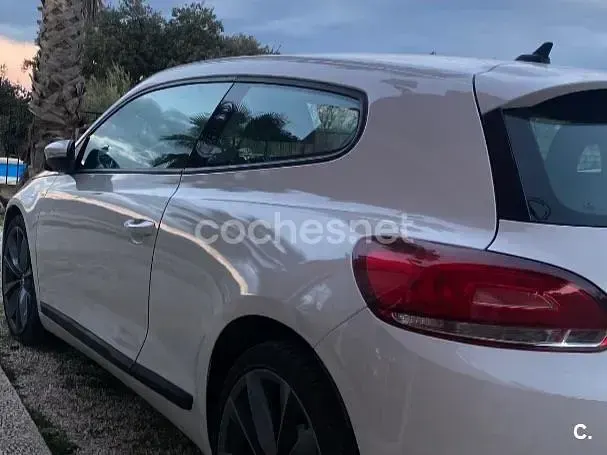 Usado VW Scirocco 160 CV (117 kW) 2009 Blanco Coupe