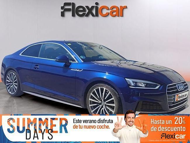 Azul Usado 2018 Audi A5 S-Line Coupe | 26.490 € (Precio justo) - Imagen 1/4