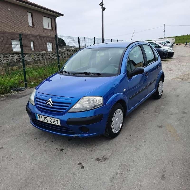 Usado Citroën C3 70 CV (51 kW) 2004 Azul Utilitario