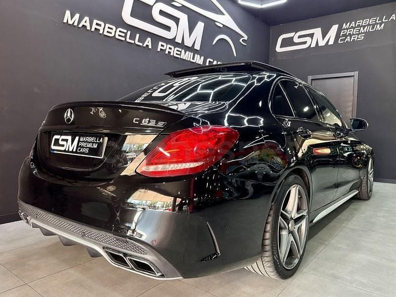 Usado Mercedes C63 AMG AMG 510 CV (375 kW) 2018 Negro Berlina