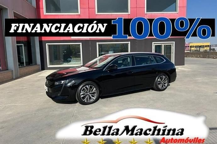 Negro Usado 2020 Peugeot 508 Allure Familiar | 11.475 € (Precio justo) - Imagen 1/4