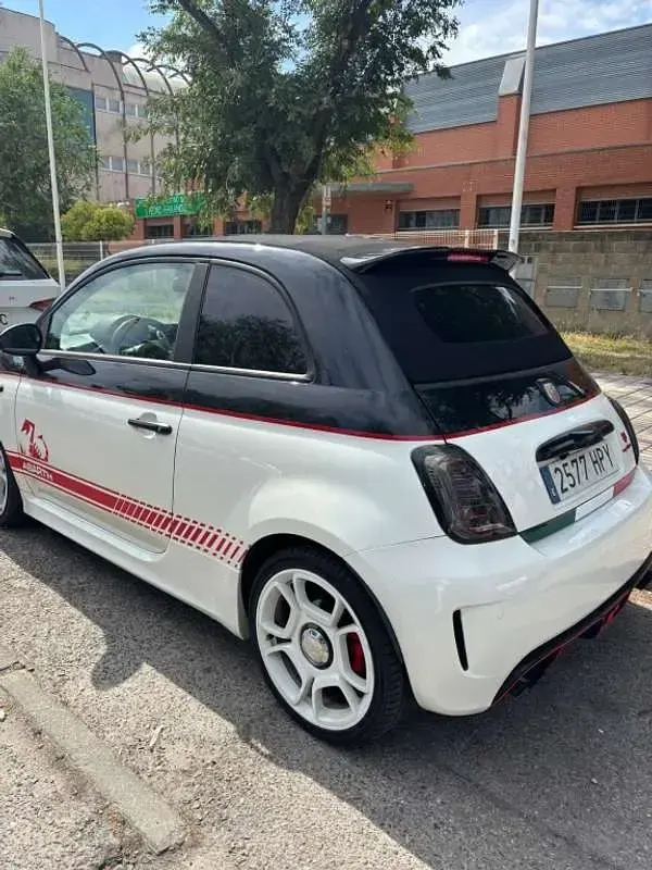 Usado Abarth 595C Competizione 160 CV (117 kW) 2014 Blanco Descapotable