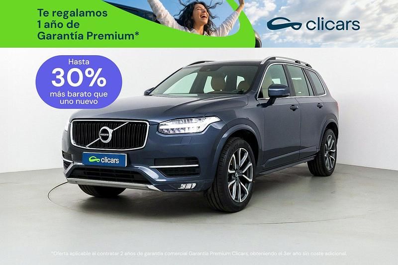 Usado Volvo XC90 Momentum 235 CV (172 kW) 2018 Azul SUV