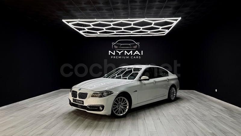 Usado BMW 520 Luxury Line 190 CV (139 kW) 2015 Blanco Berlina