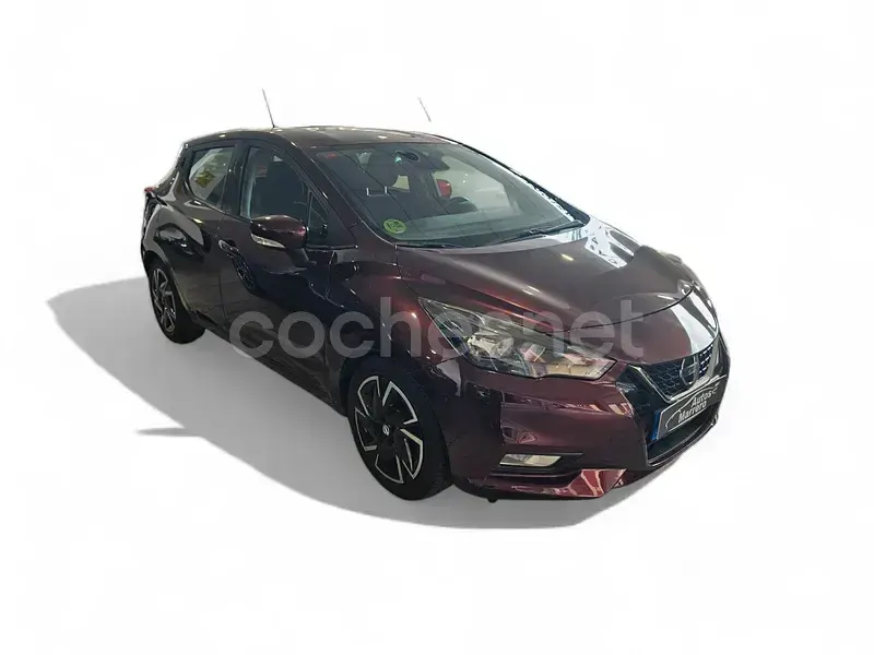 Usado Nissan Micra Acenta 100 CV (73 kW) 2021 Violeta / lila Utilitario