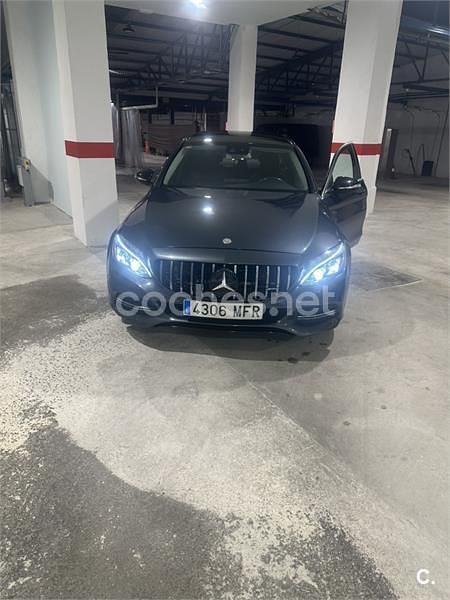 Gris / plata Usado 2016 Mercedes C220 AMG line Berlina | 21.300 € (Precio justo) - Imagen 1/4