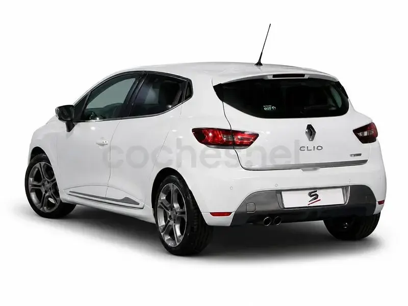 Usado Renault Clio IV GT 120 CV (88 kW) 2015 Blanco Berlina