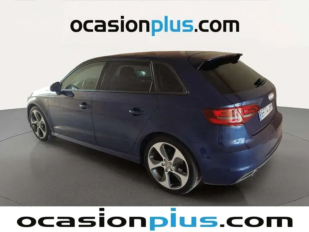 Usado Audi A3 Sportback S-Line 110 CV (80 kW) 2015 Azul Utilitario
