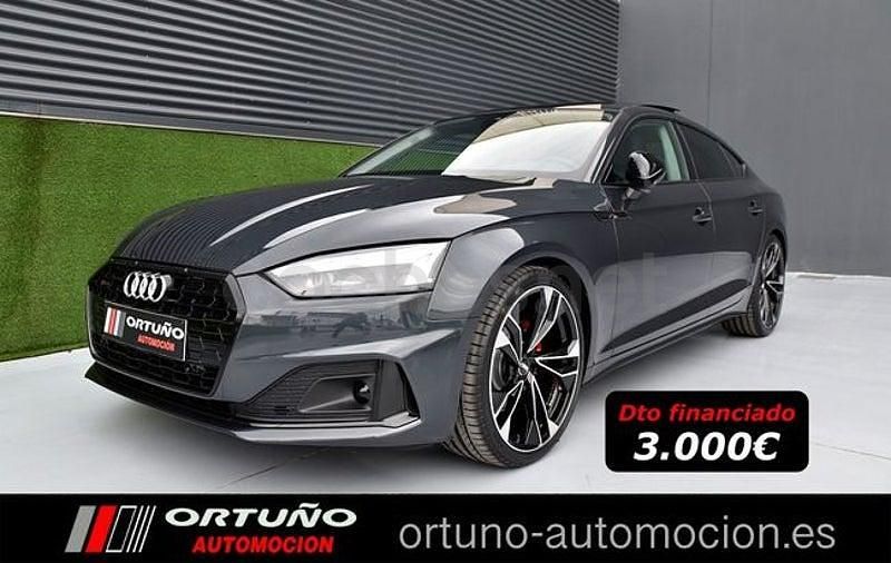Usado Audi A5 Sportback 163 CV (119 kW) 2021 Gris / plata Utilitario