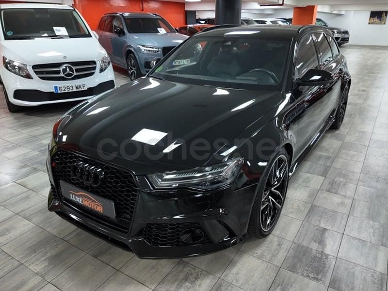 Usado Audi RS6 Performance 605 CV (444 kW) 2018 Negro Familiar
