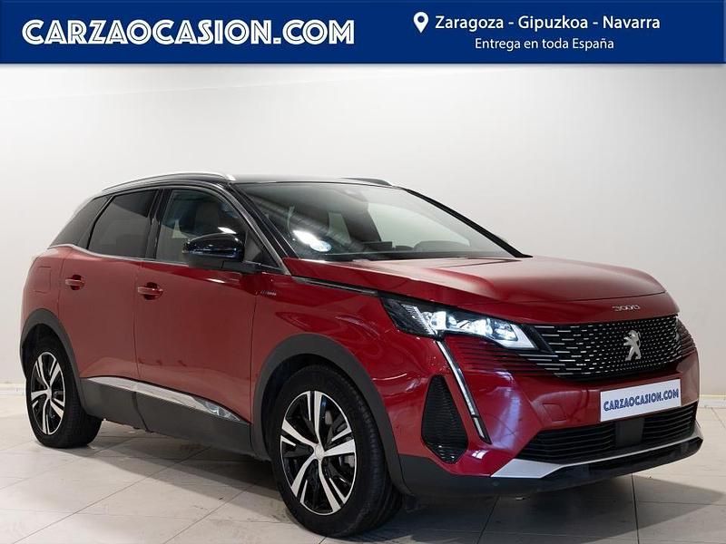 Rojo Usado 2021 Peugeot 3008 GT SUV | 23.995 € (Un poco caro) - Imagen 1/4