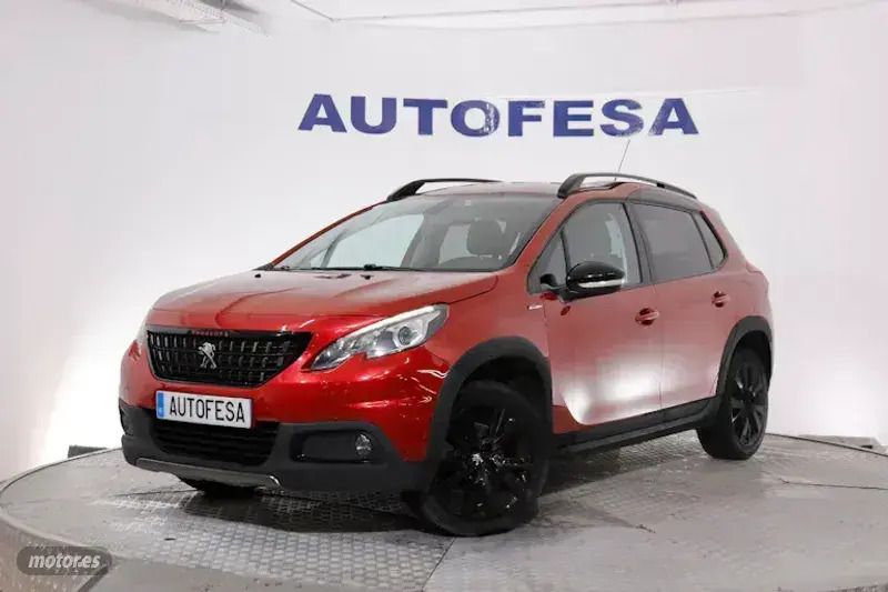 Rojo Usado 2016 Peugeot 2008 GT-line SUV | 9250 € (Buen precio) - Imagen 1/4