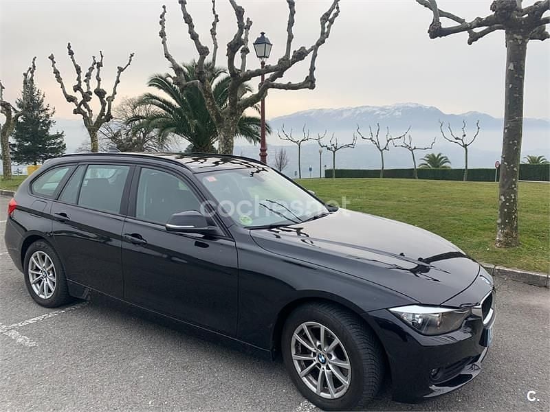 Negro Usado 2014 BMW 316 Familiar | 11.900 € (Precio justo) - Imagen 1/4