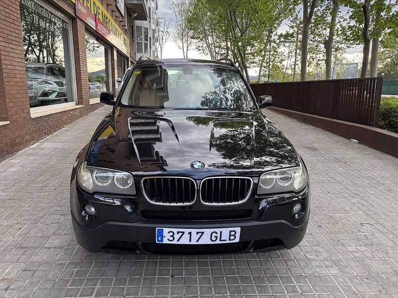 Usado BMW X3 177 CV (130 kW) 2009 Negro SUV