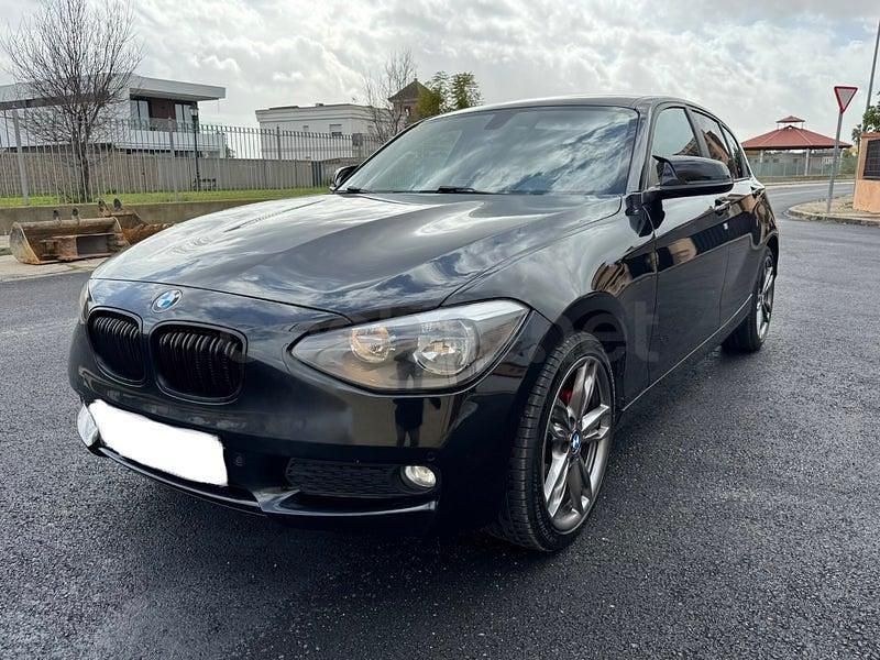 Usado BMW 116 Efficient Dynamics 116 CV (85 kW) 2013 Negro Utilitario