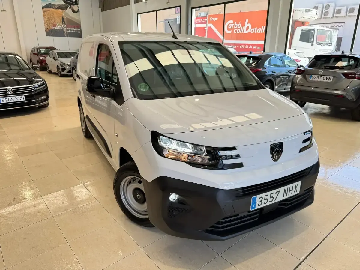 Nuevo Peugeot Partner 102 CV (75 kW) 2025 Blanco Monovolumen