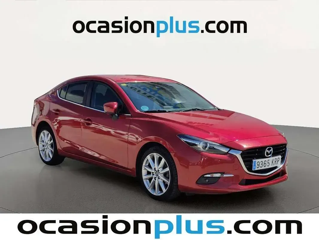 Usado Mazda 3 120 CV (88 kW) 2018 Rojo Utilitario