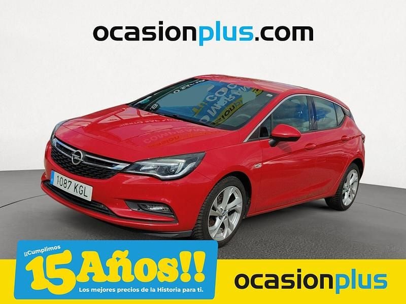 Rojo Usado 2017 Opel Astra Dynamic Utilitario | 9950 € (Precio justo) - Imagen 1/4