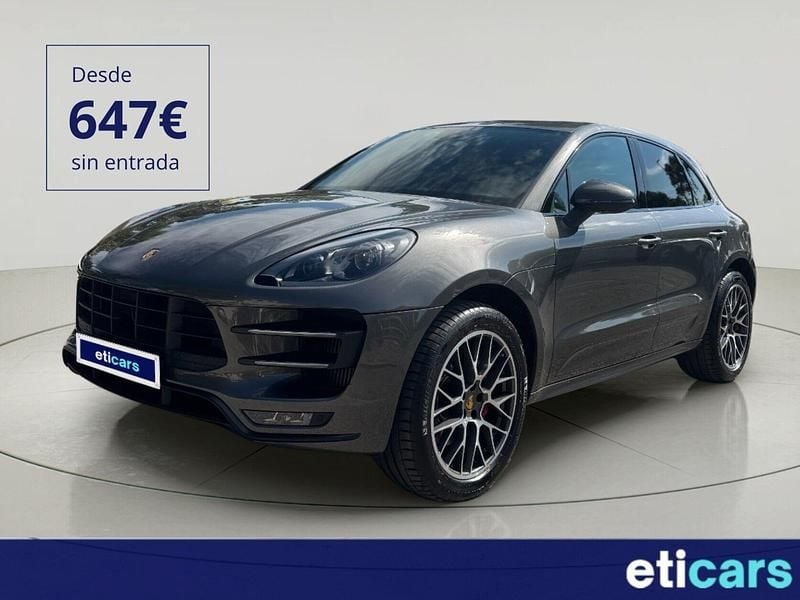 Gris Usado 2015 Porsche Macan Turbo SUV | 46.950 € (Precio justo) - Imagen 1/1