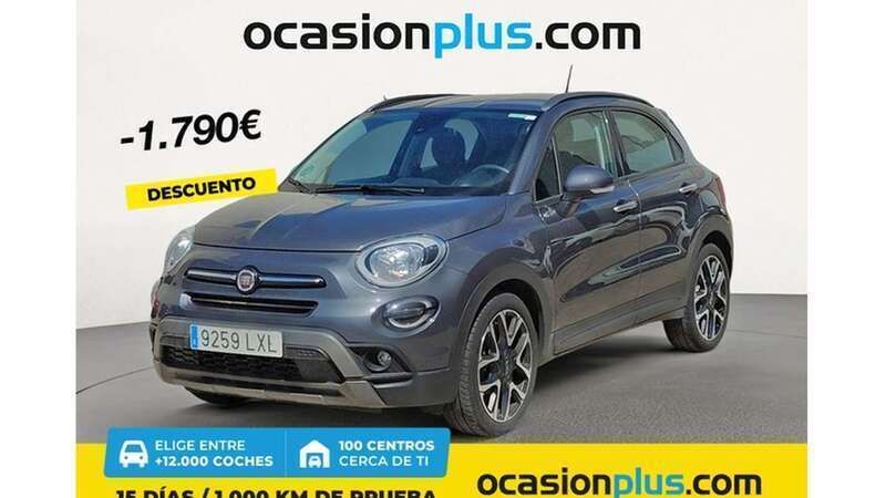 Gris Usado 2022 Fiat 500X Cross SUV | 17.910 € (Un poco caro) - Imagen 1/1