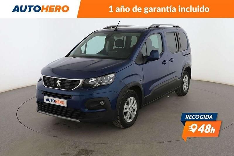 Azul Usado 2018 Peugeot Rifter Allure Monovolumen | 15.599 € (Precio justo) - Imagen 1/3