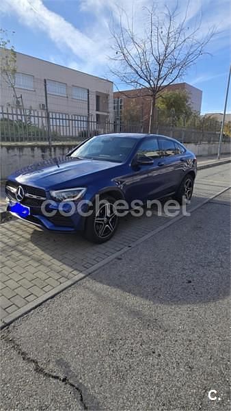 Usado Mercedes GLC300e 306 CV (225 kW) 2020 Azul Coupe