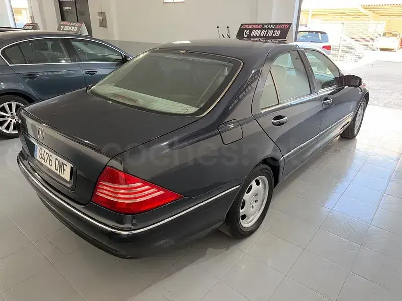 Usado Mercedes S320 204 CV (150 kW) 2005 Azul Berlina