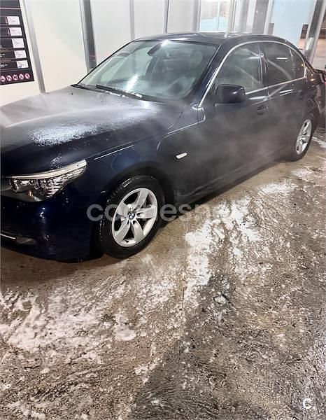 Usado BMW 520 163 CV (119 kW) 2008 Azul Berlina