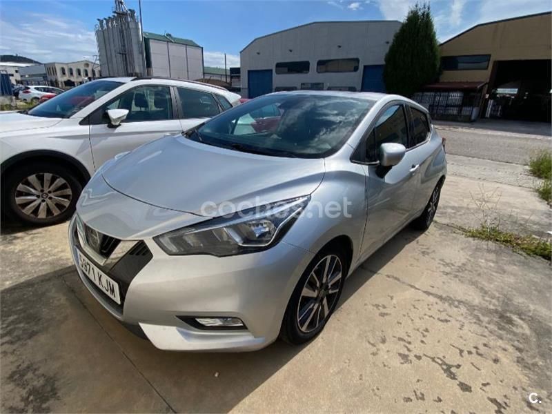 Gris / plata Usado 2018 Nissan Micra N-Connecta Utilitario | 13.800 € (Un poco caro) - Imagen 1/4