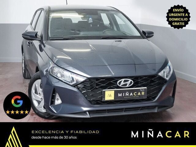 Gris Usado 2022 Hyundai i20 Berlina | 15.750 € (Precio justo) - Imagen 1/4