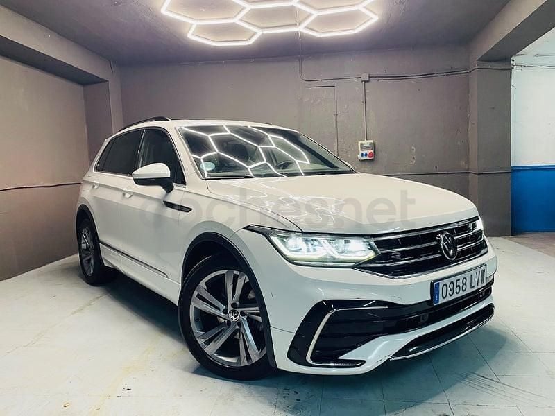 Usado VW Tiguan R-line 150 CV (110 kW) 2022 Blanco SUV