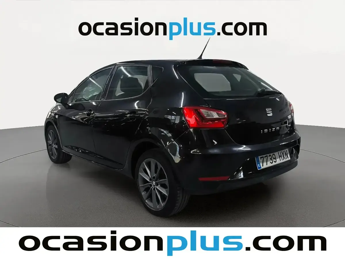 Usado Seat Ibiza Style 105 CV (77 kW) 2014 Negro Utilitario