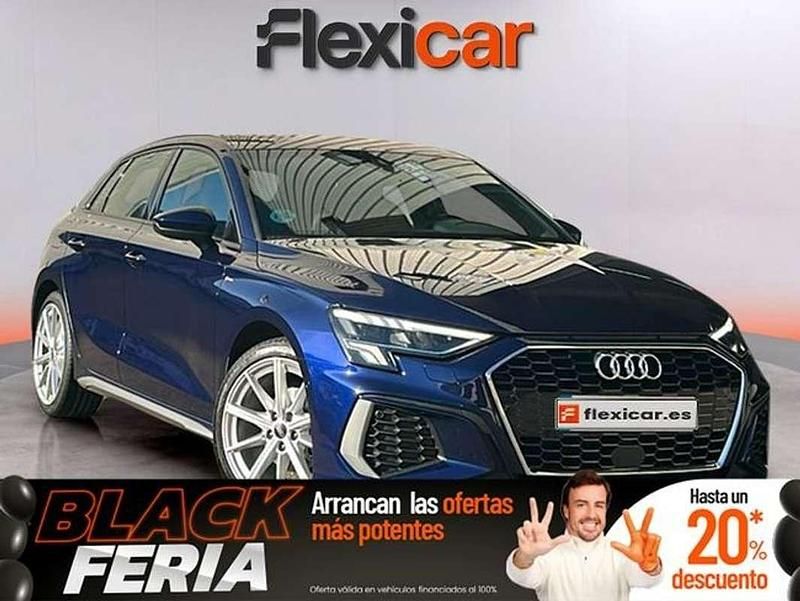 Azul Usado 2023 Audi A3 Sportback S-Line Utilitario | 24.490 € (Super precio) - Imagen 1/4