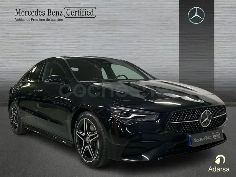 Usado Mercedes CLA220 190 CV (139 kW) 2025 Negro Berlina