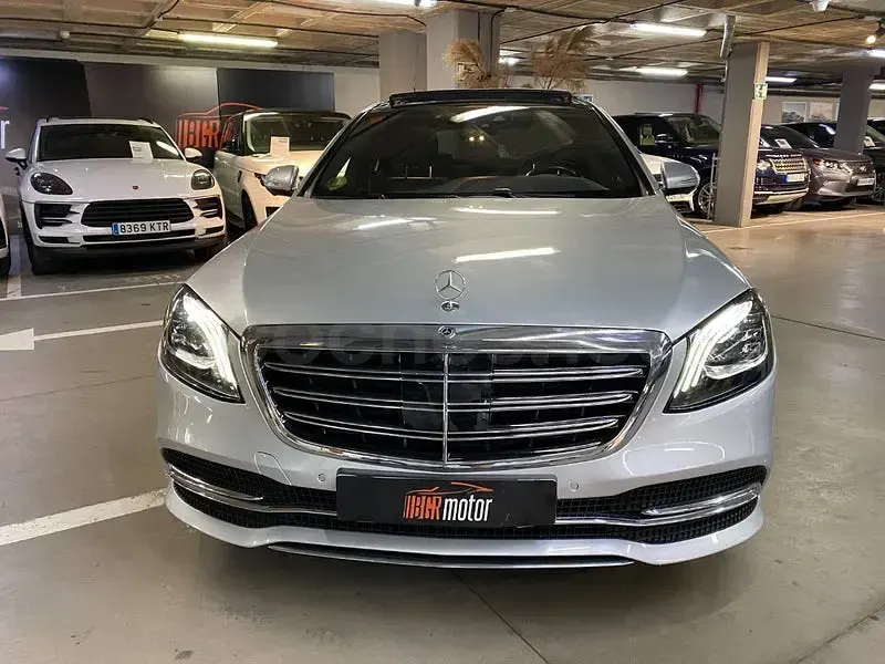 Usado Mercedes S350 286 CV (210 kW) 2018 Gris / plata Berlina
