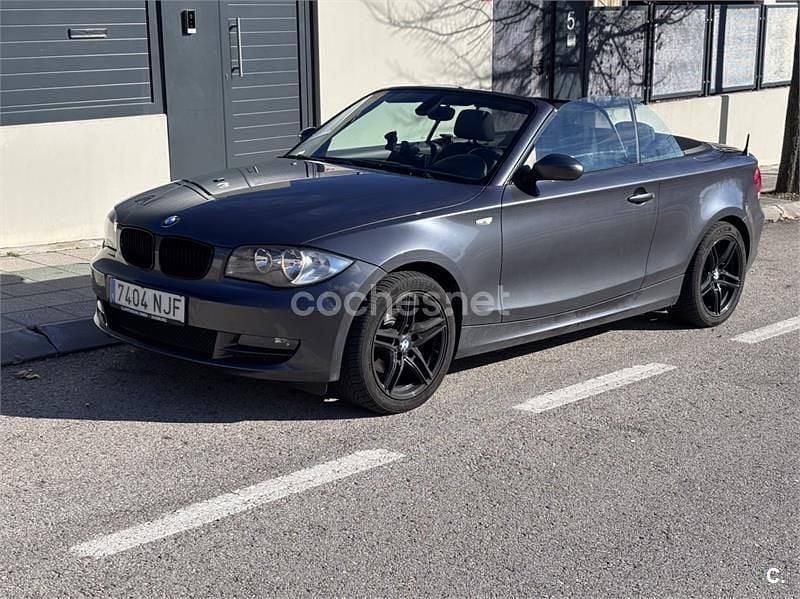 Usado BMW 118 Cabriolet 143 CV (105 kW) 2008 Gris / plata Descapotable