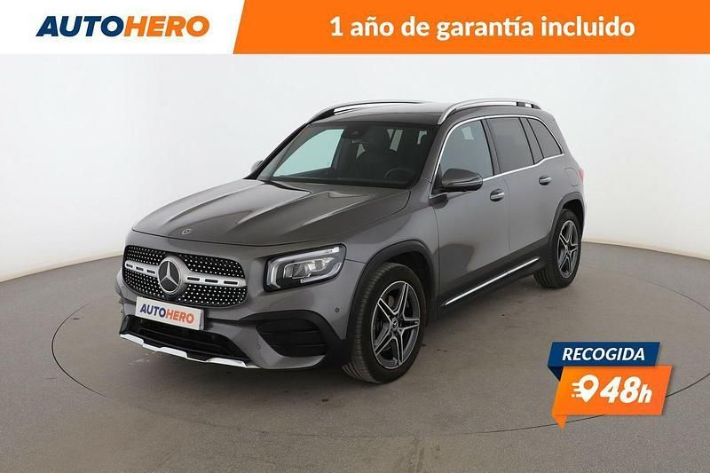 Gris Usado 2021 Mercedes GLB200 AMG line SUV | 39.999 € (Un poco caro) - Imagen 1/3