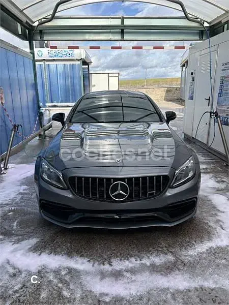 Usado Mercedes C63 AMG 476 CV (350 kW) 2019 Gris / plata Coupe
