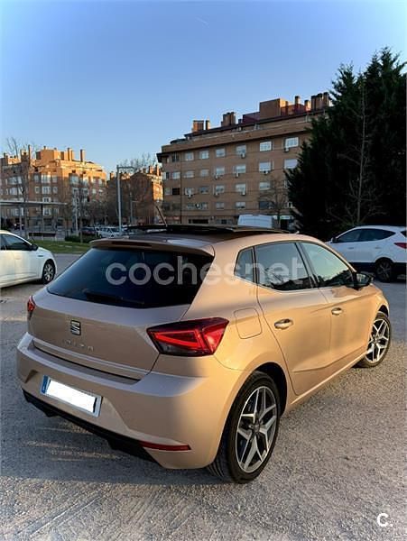 Begagnad Seat Ibiza XCELLENCE 95 HK (69 kW) 2018 Beige Halvkombi