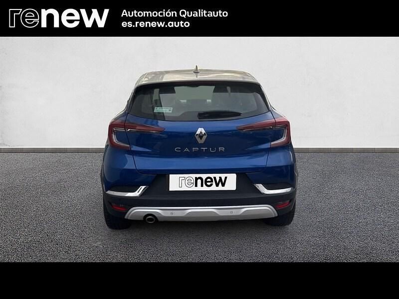 Usado Renault Captur Zen 130 CV (95 kW) 2021 Azul SUV
