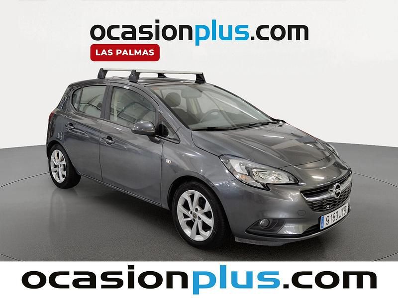 Usado Opel Corsa Selective 90 CV (66 kW) 2017 Gris Utilitario